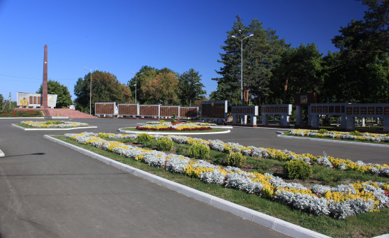 Площадь Победы в Лабинске